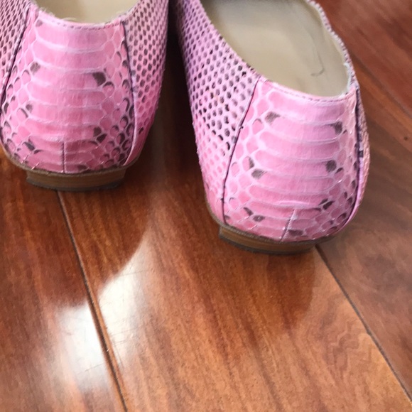 Roger Vivier pink limited edition python belle - Picture 5 of 8